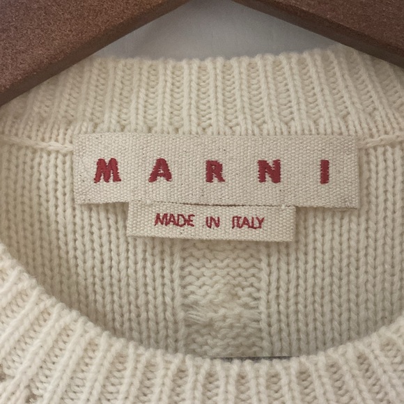Marni colorblock crew neck sweater size it46 - Picture 3 of 4